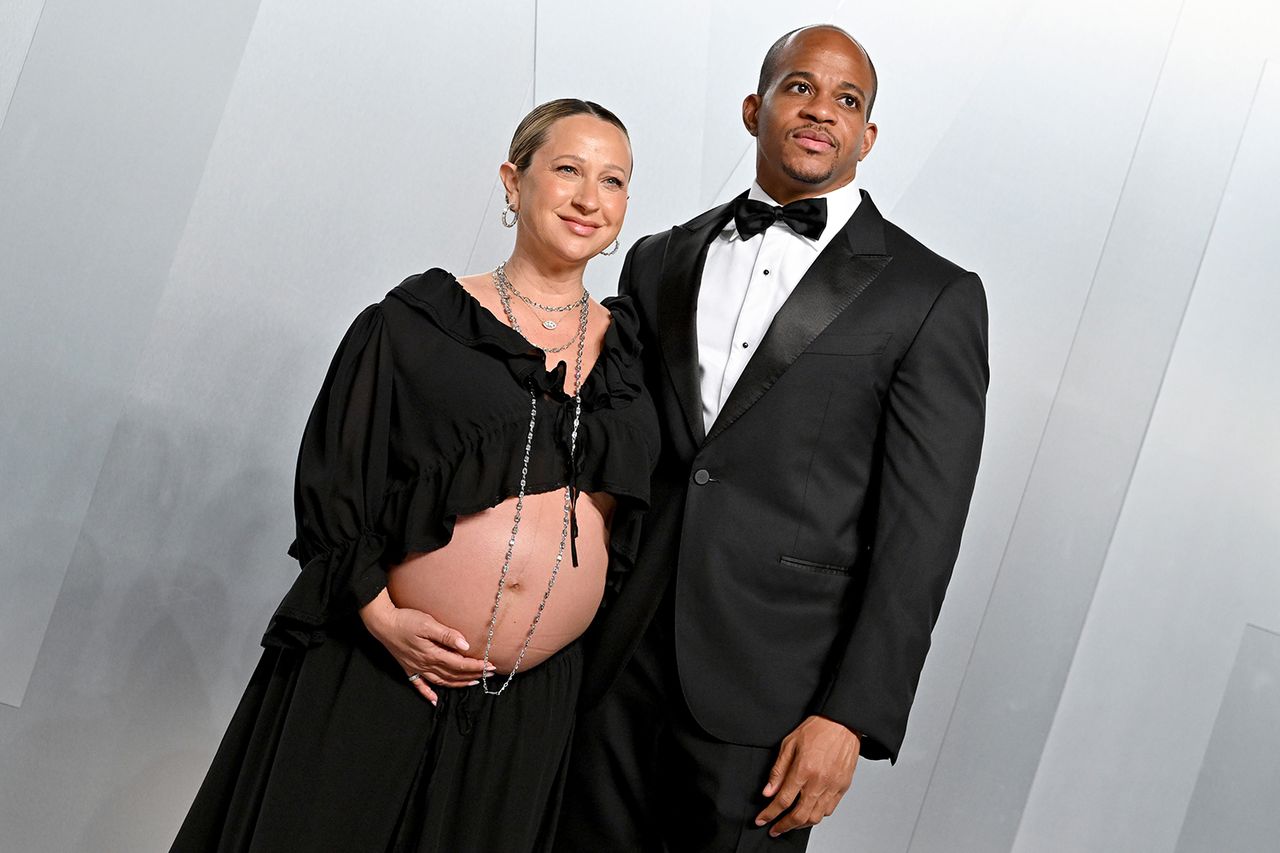 Jennifer Meyer and Geoffrey Ogunlesi together
