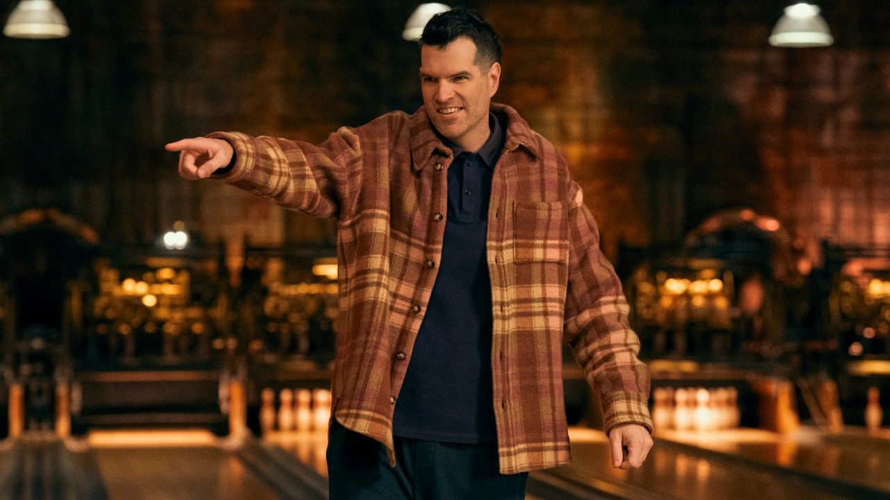 Timothy Simons as Sasha performs a choreographed dance in Nobody Wants This