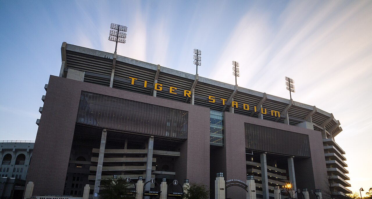 Tiger Stadium in Baton Rouge, home of LSU football
