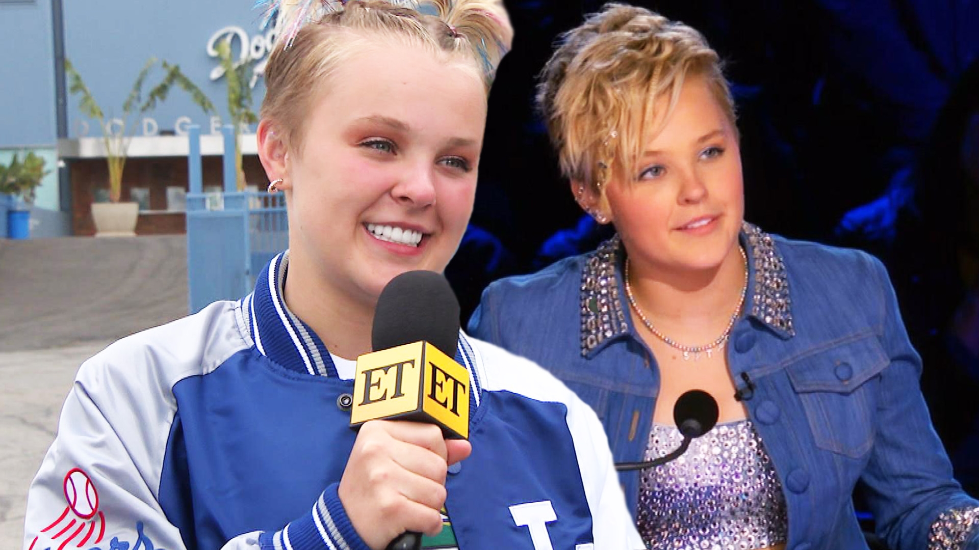 JoJo Siwa during an Entertainment Tonight interview.
