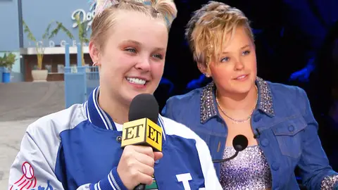 JoJo Siwa during an Entertainment Tonight interview.