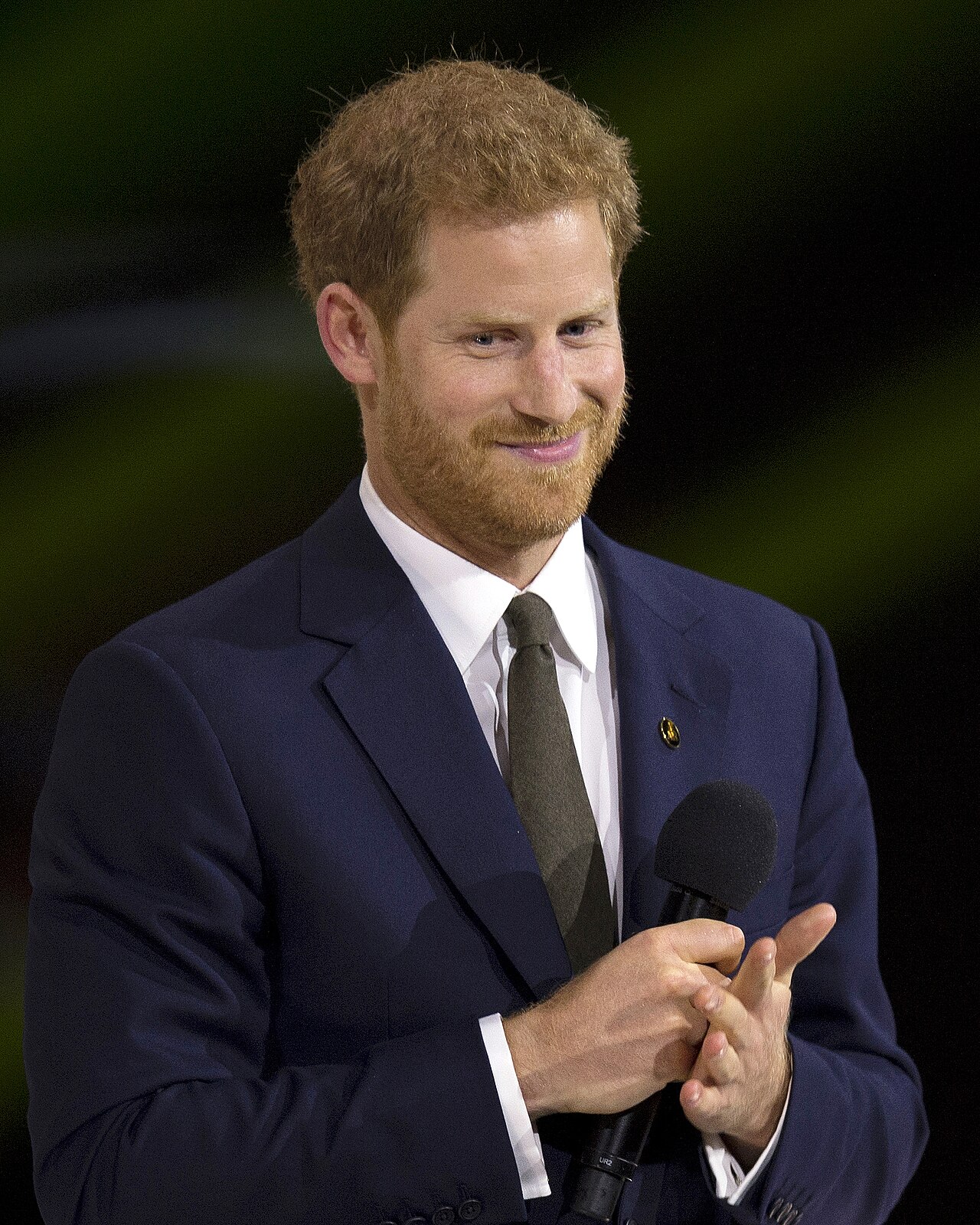 File photo of Prince Harry speaking at the opening ceremony of the 2017 Invictus Games in Toronto