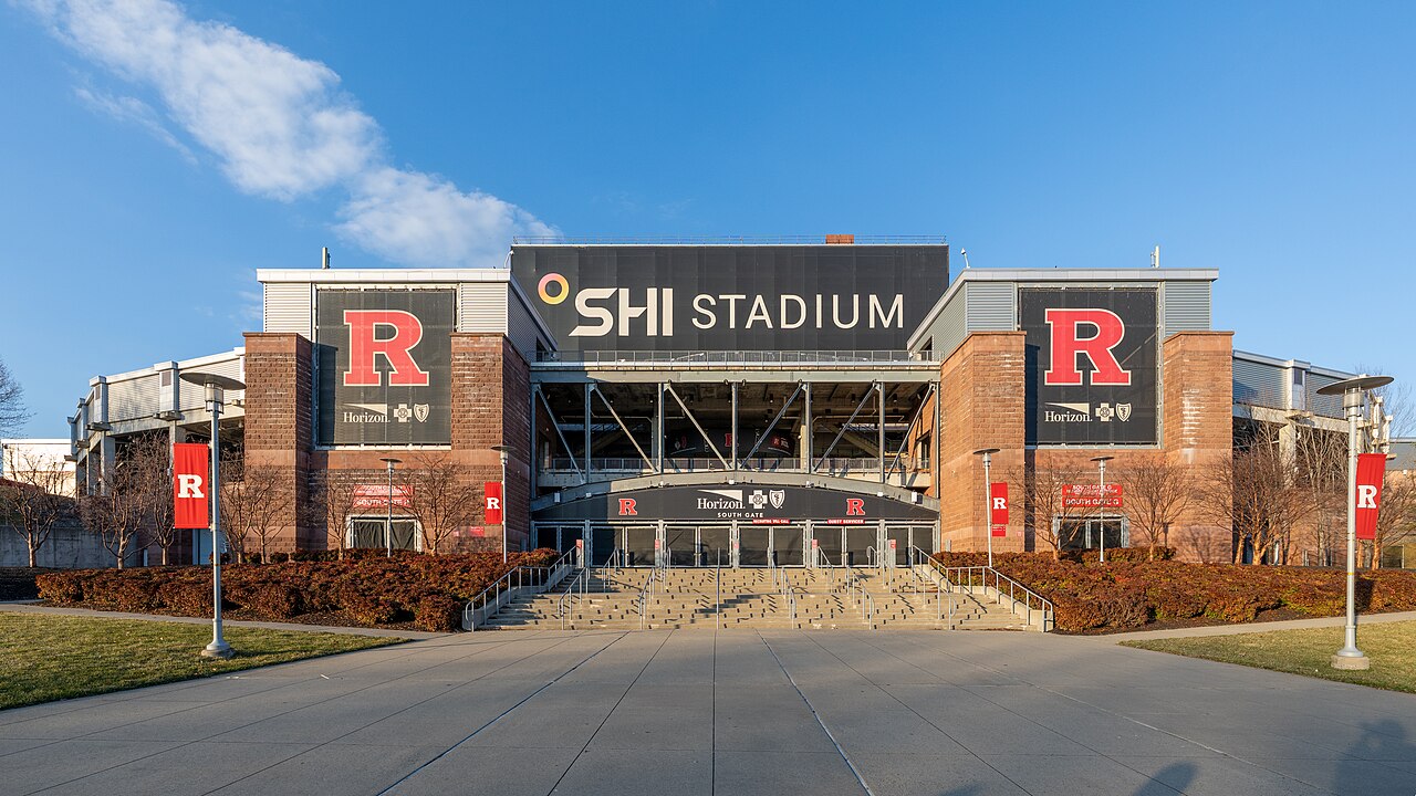 SHI Stadium in Piscataway, New Jersey, during a Rutgers football game