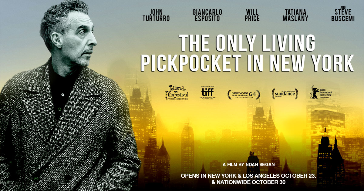 John Turturro in The Only Living Pickpocket in New York