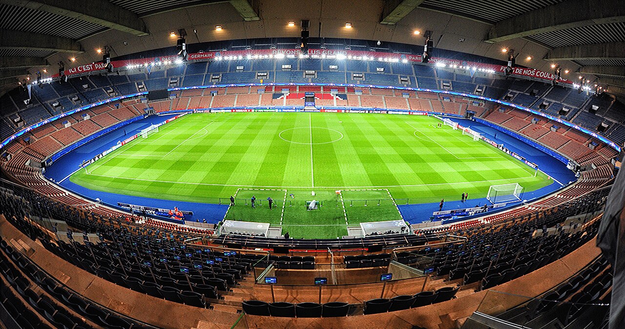 File photo of the Parc des Princes stadium in Paris, home of Paris Saint-Germain