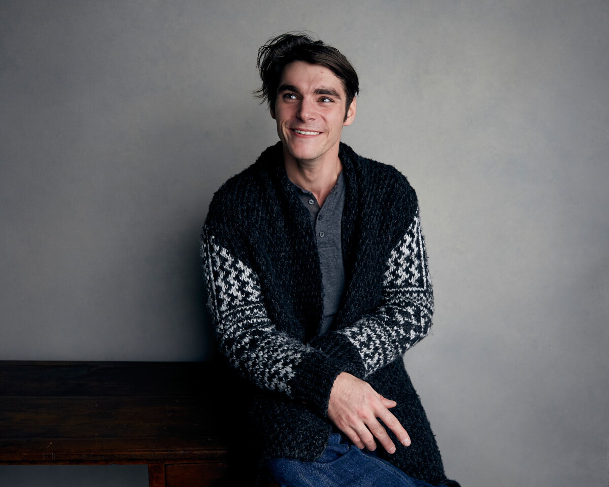 Actor RJ Mitte at a public event