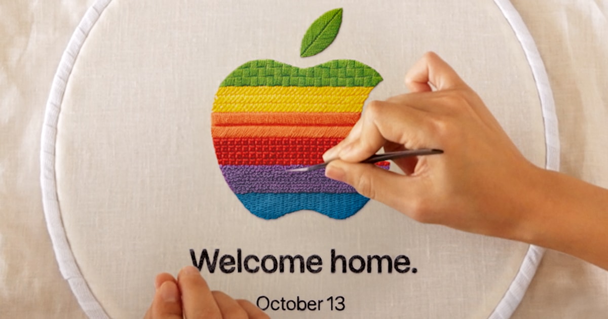 Apple HomeView smart-home display shown in a kitchen setting