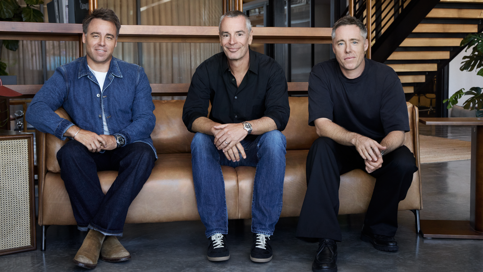 Mirimar co-founders Luke and John McKelvey with Common Interest founder Anthony Freedman