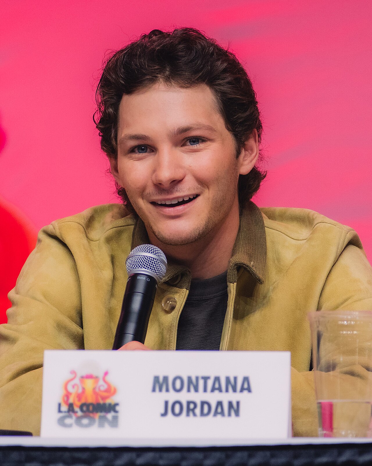 File photo of actor Montana Jordan, who plays Georgie Cooper, at Los Angeles Comic Con 2025