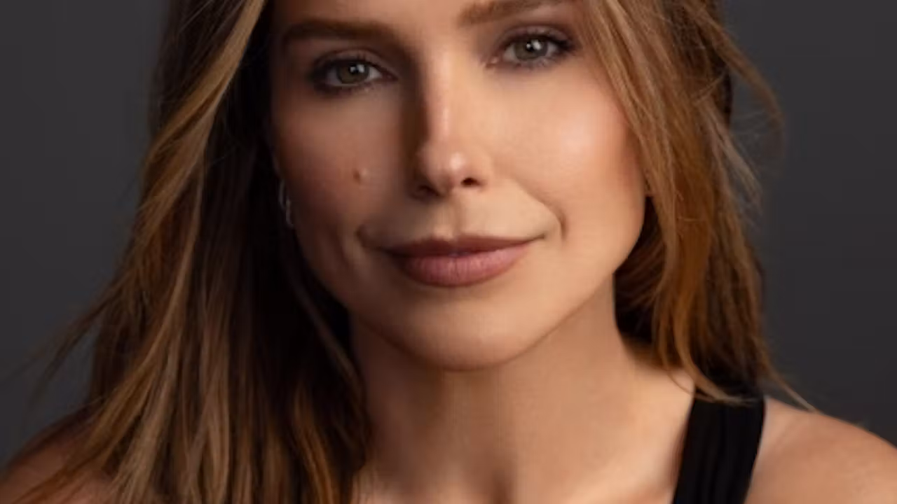 Actor and author Sophia Bush in an official author portrait for her memoir release.