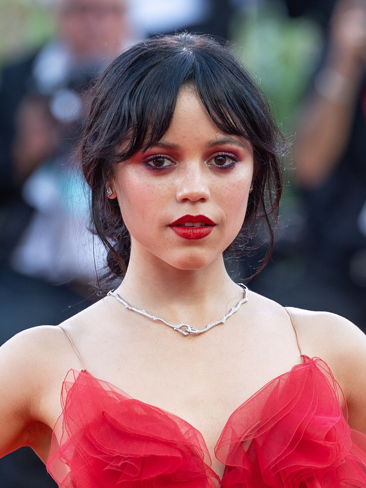 File photo of actor Jenna Ortega at the 2024 Venice International Film Festival, not from the Klara and the Sun screening