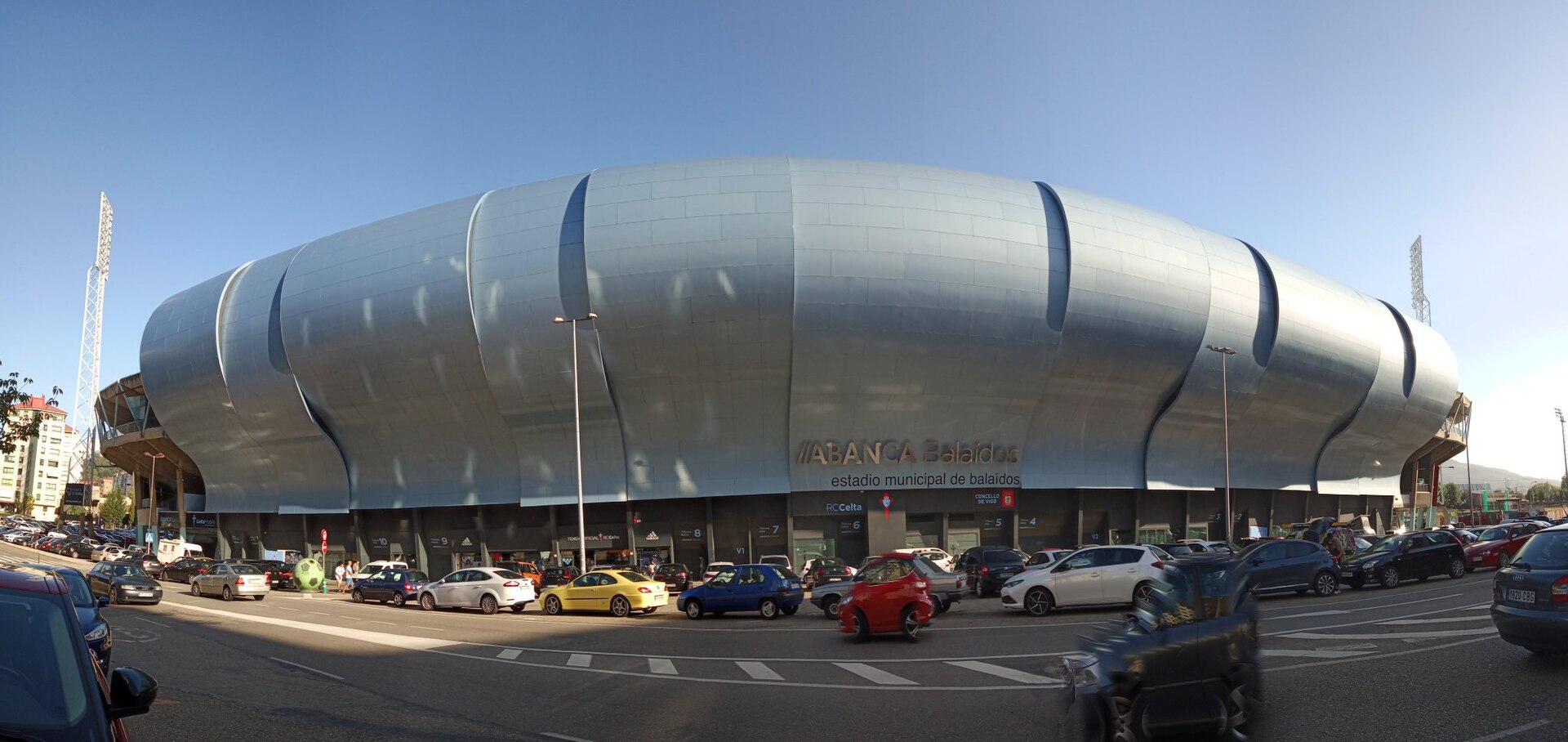 Balaídos Stadium in Vigo, home of Celta Vigo