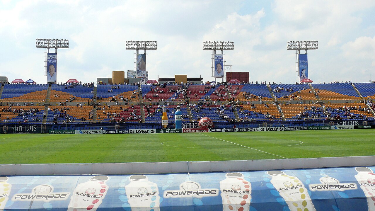 File photo of the San Luis Potosí stadium, home of Atlético San Luis, formerly named Estadio Alfonso Lastras