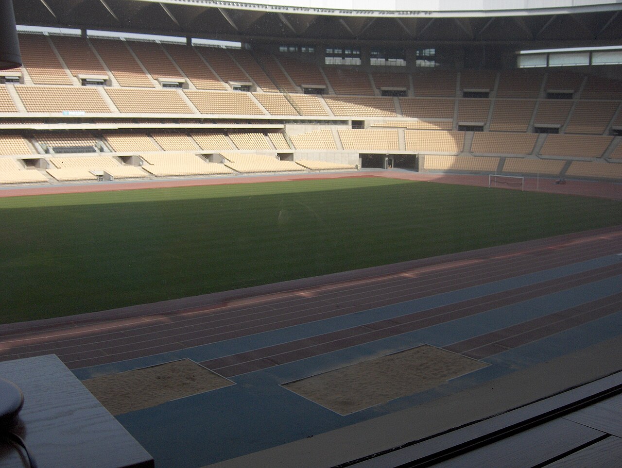 Exterior view of the Estadio Olimpico de La Cartuja in Seville, where Real Betis hosted Feyenoord